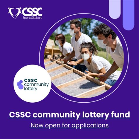 cssc community lottery.